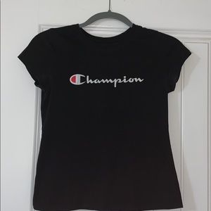 Black champion shirt